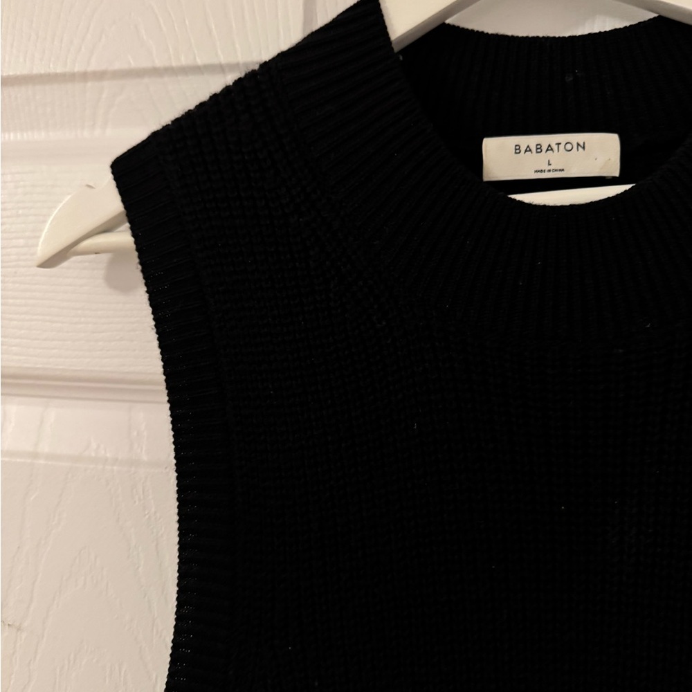 Babaton Black Midi Dress - Picture 2 of 3